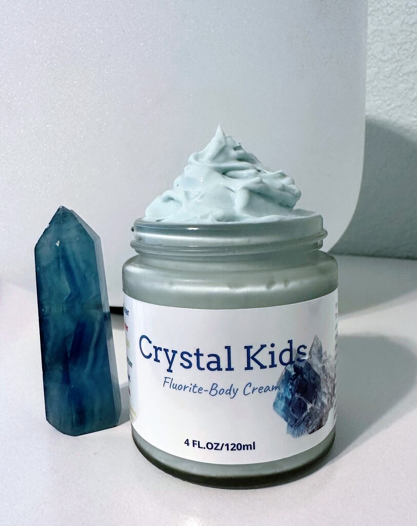 Crystal Kids Fluorite Body Cream - view 2