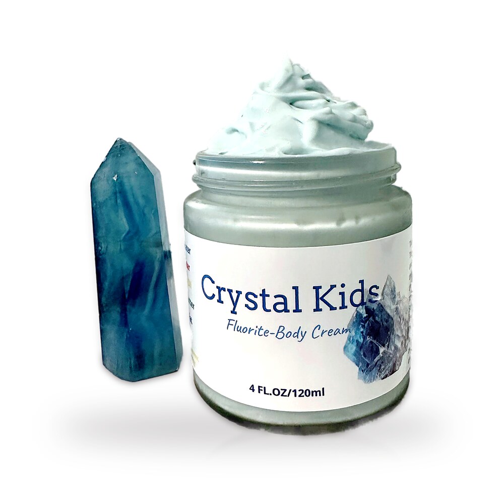 Crystal Kids Fluorite Body Cream